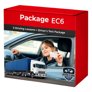 5 Driving Lessons + Driver’s Test Package