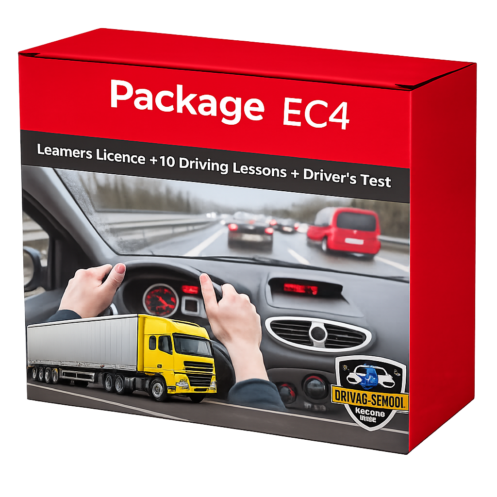 Learner’s Licence + 10 Driving Lessons + Driver’s Test