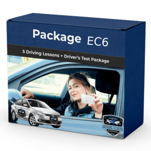 5 Driving Lessons + Driver’s Test Package